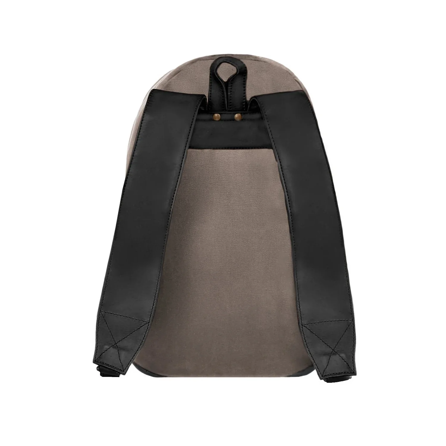 The Classic Backpack - Grey Canvas - Image 6