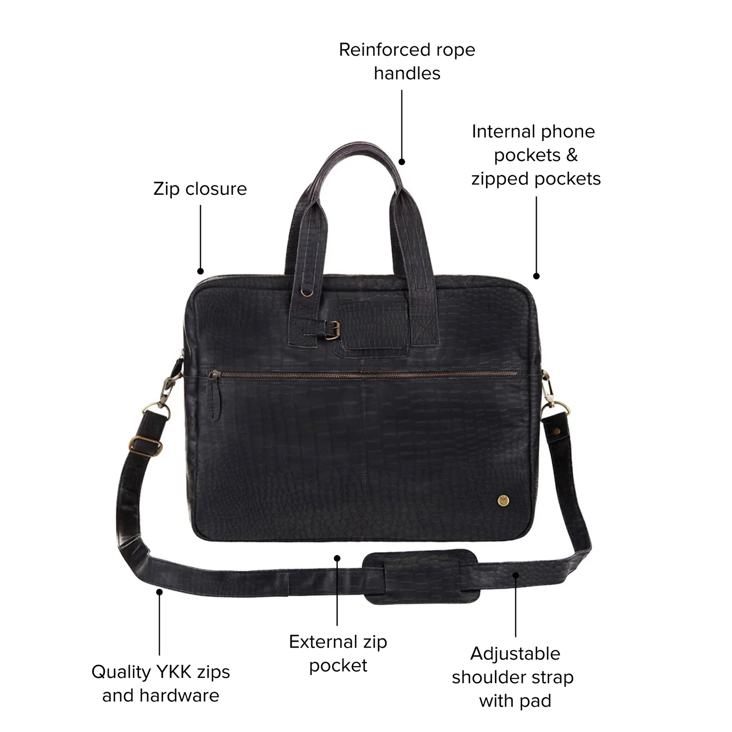 The Classic Holdall - Black - Image 4