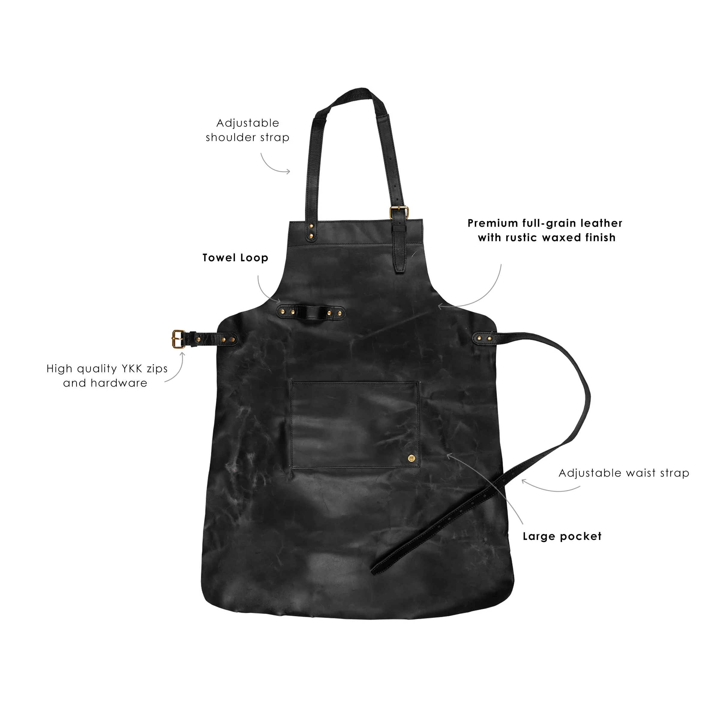 Classic Leather Apron - Image 5