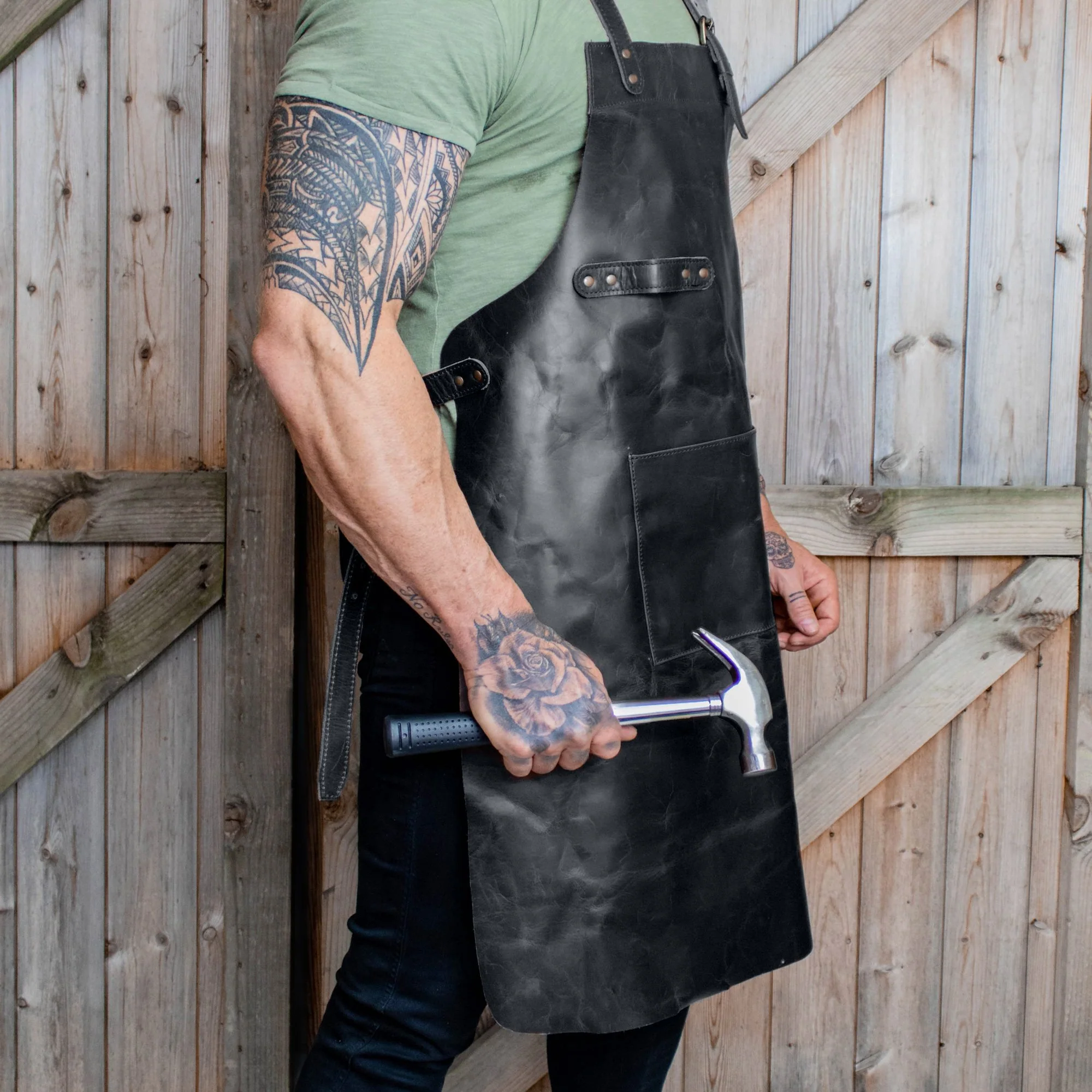 Classic Leather Apron - Image 9