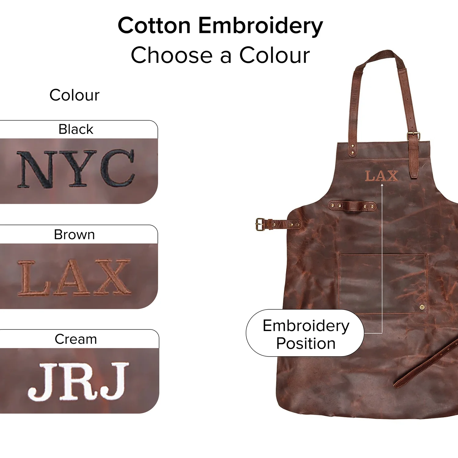 Classic Leather Apron - Image 3