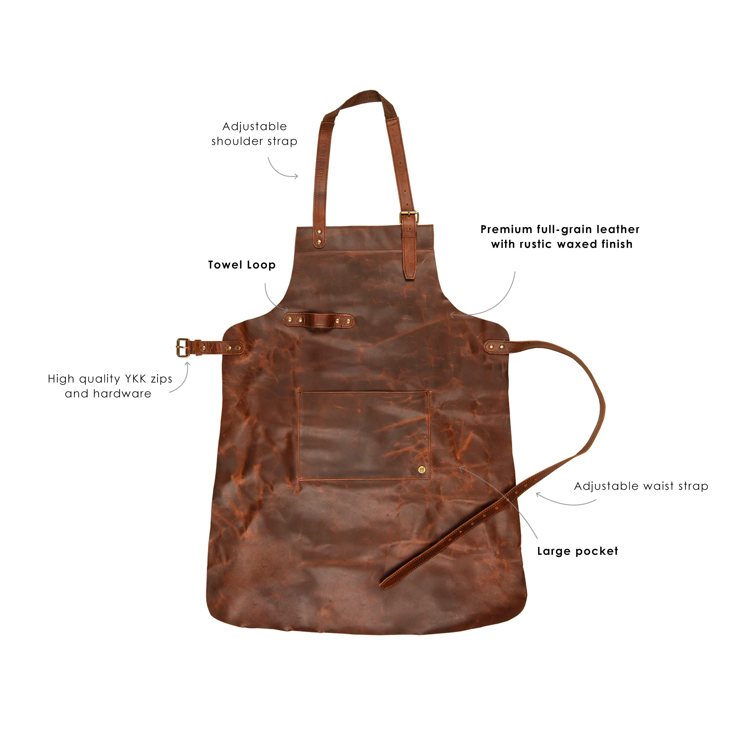 Classic Leather Apron - Image 6