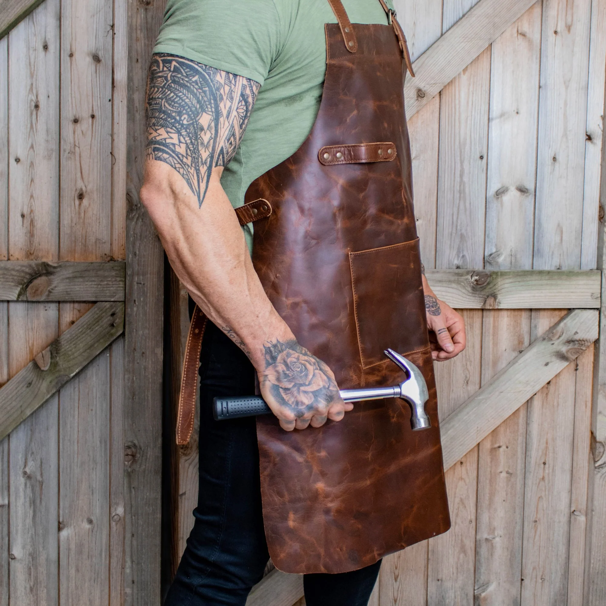 Classic Leather Apron - Image 8
