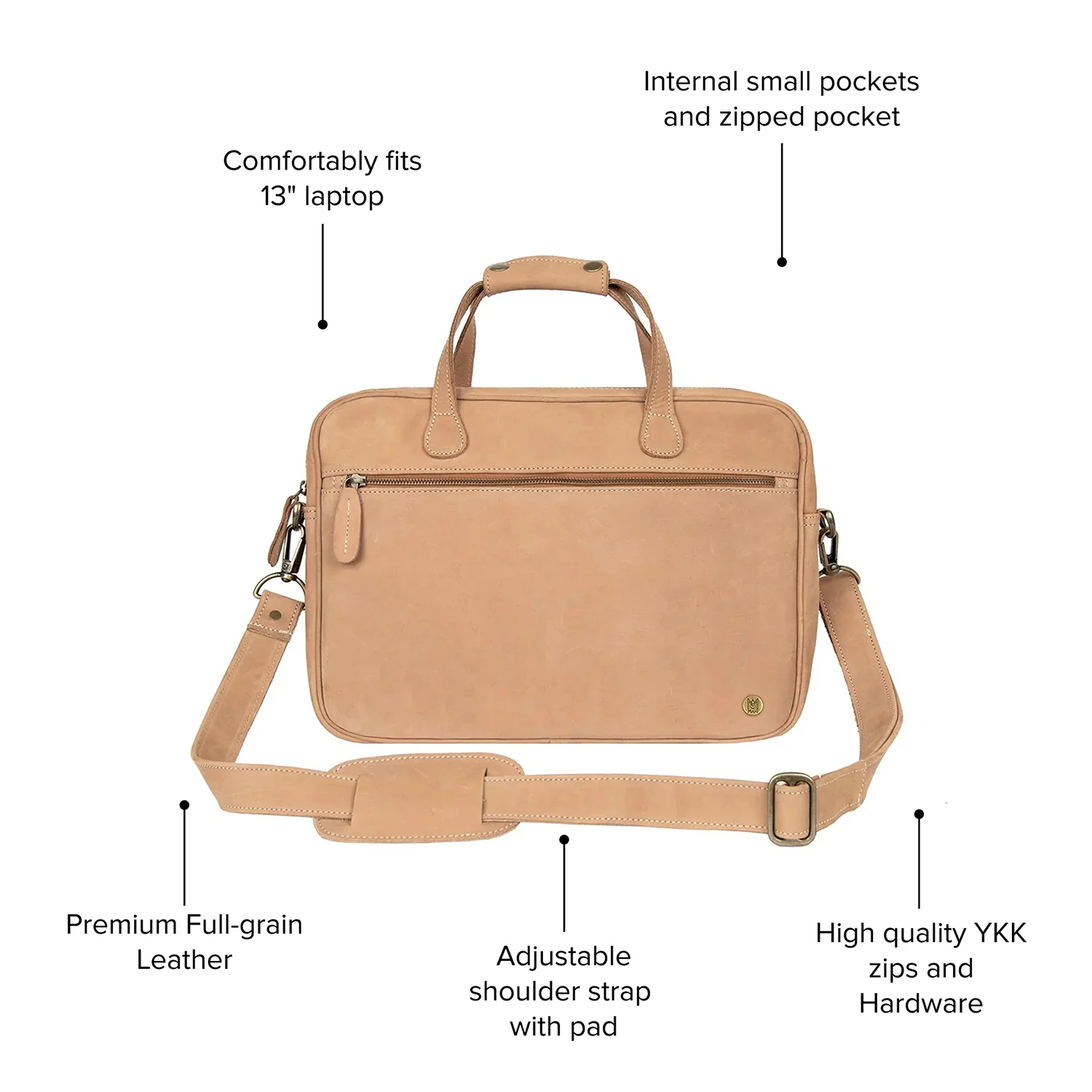 The Compact Laptop Satchel - Image 4