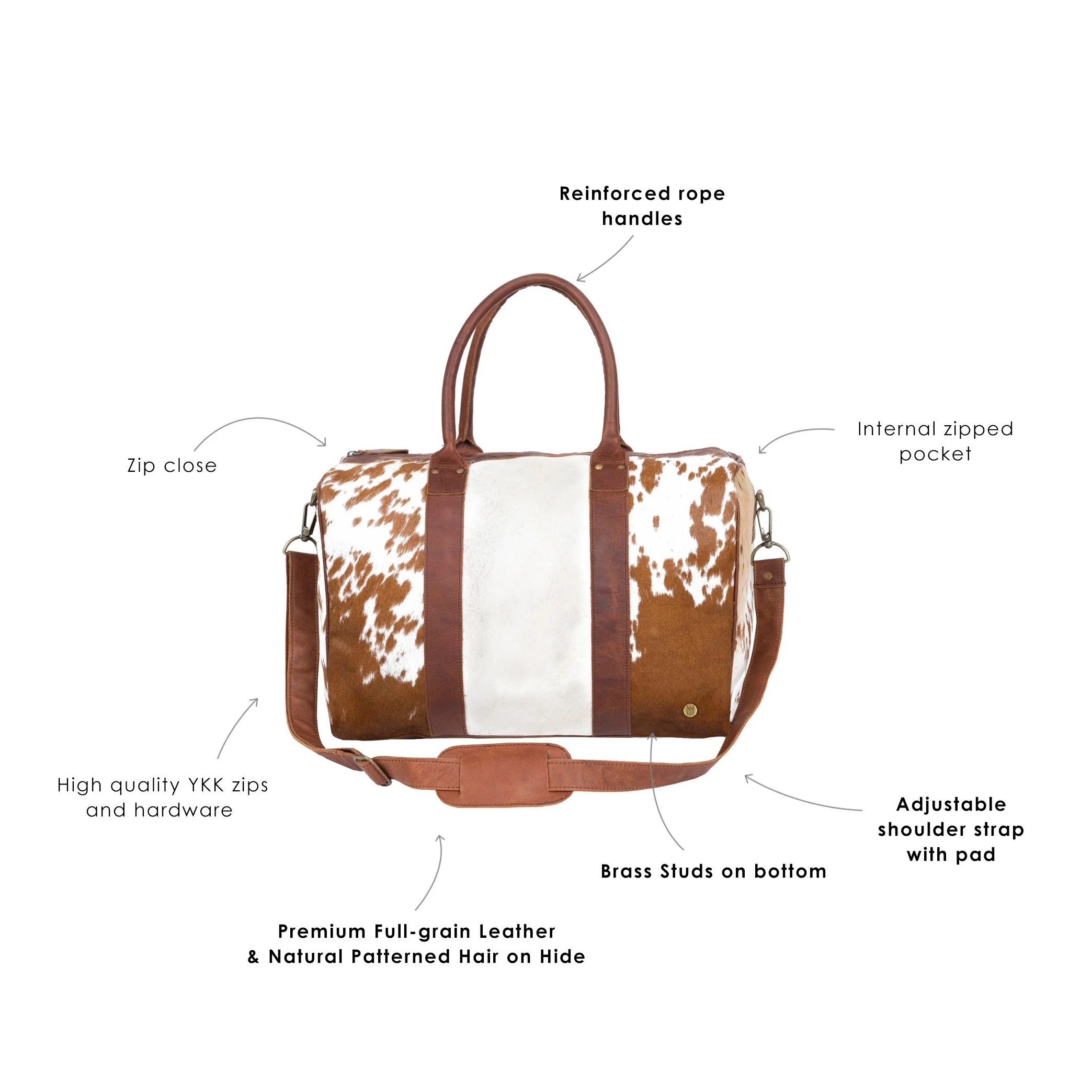 The Cortes - Cowhide - Image 3