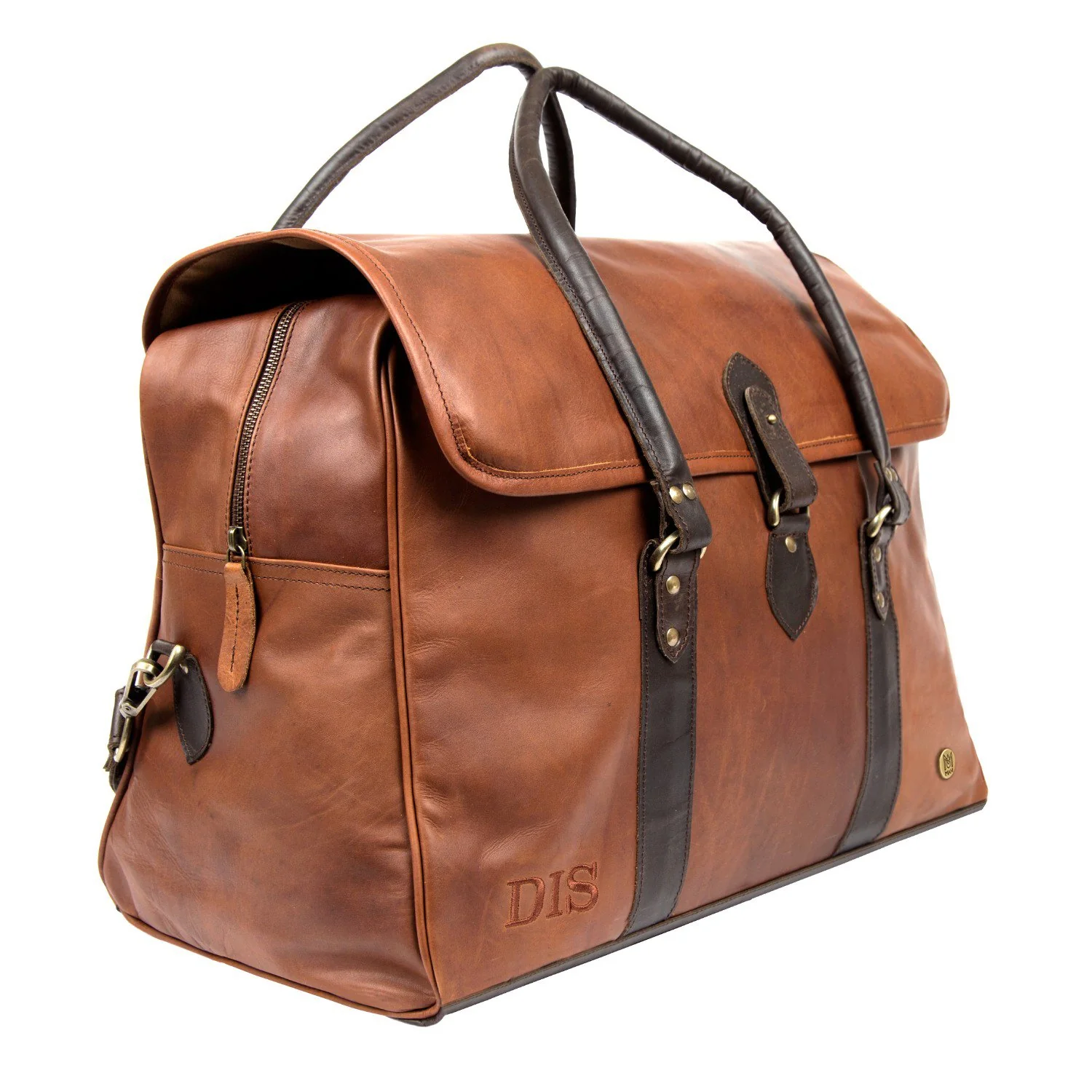 Two-Tone Strapped Weekender - Image 4