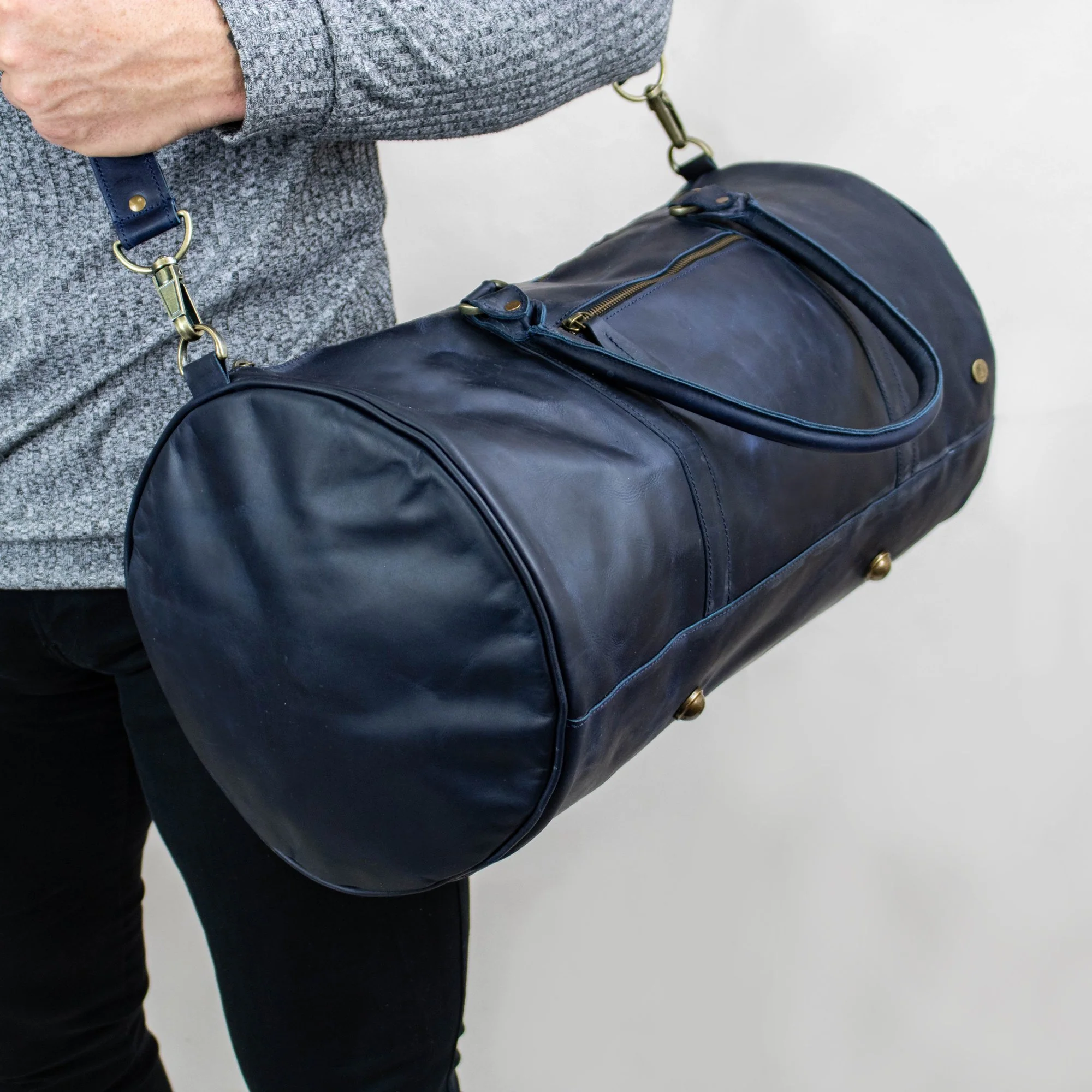The Classic Duffle (Navy) - Image 3