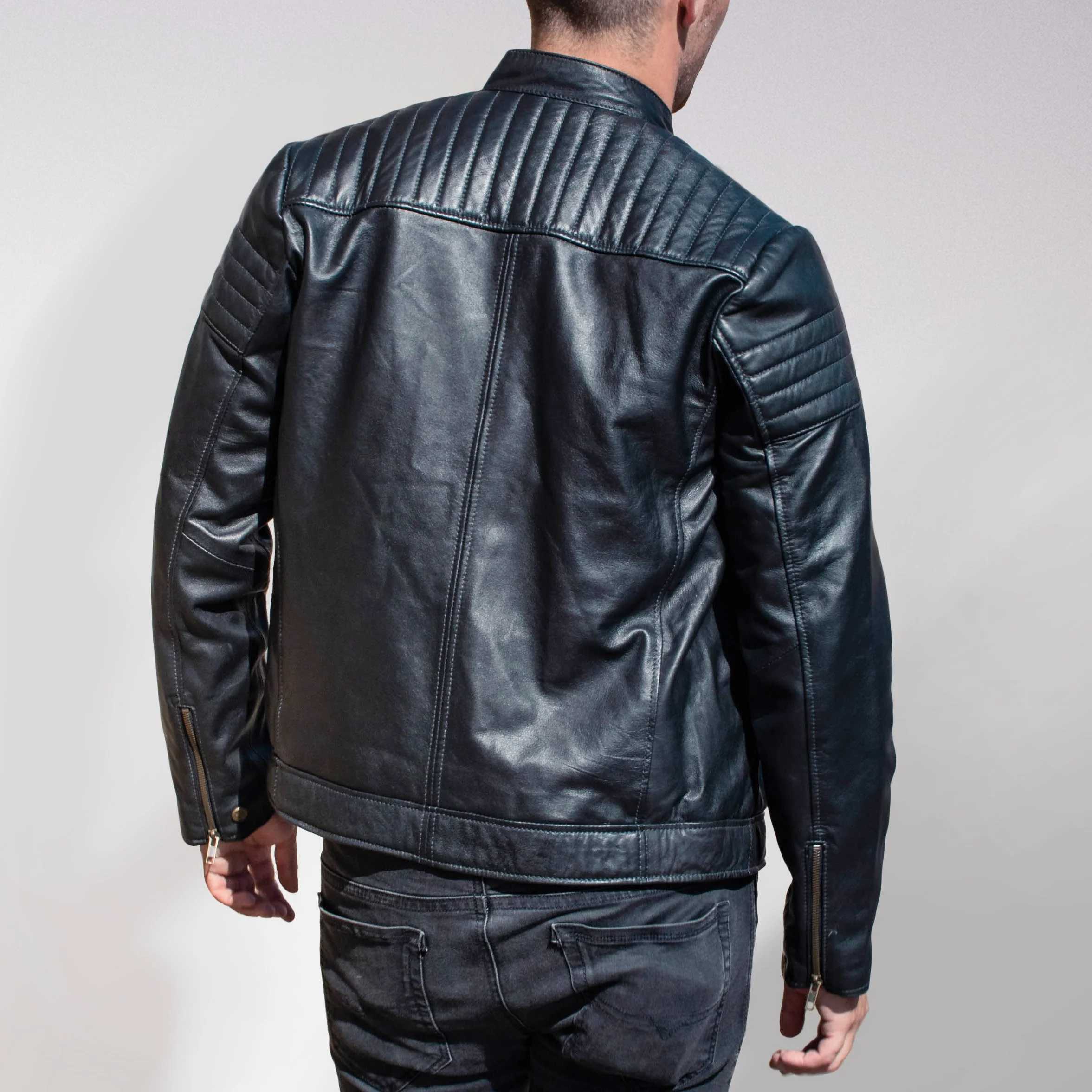 Mens Biker Jacket - Image 3