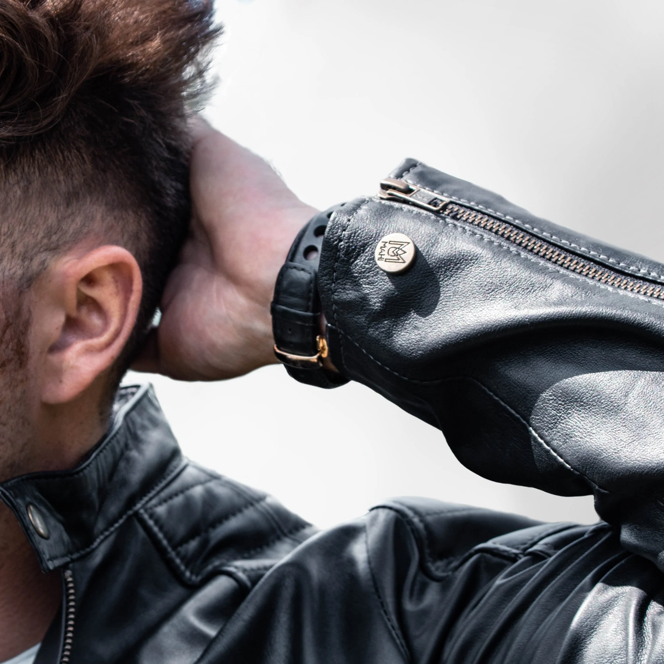 Mens Biker Jacket - Image 4