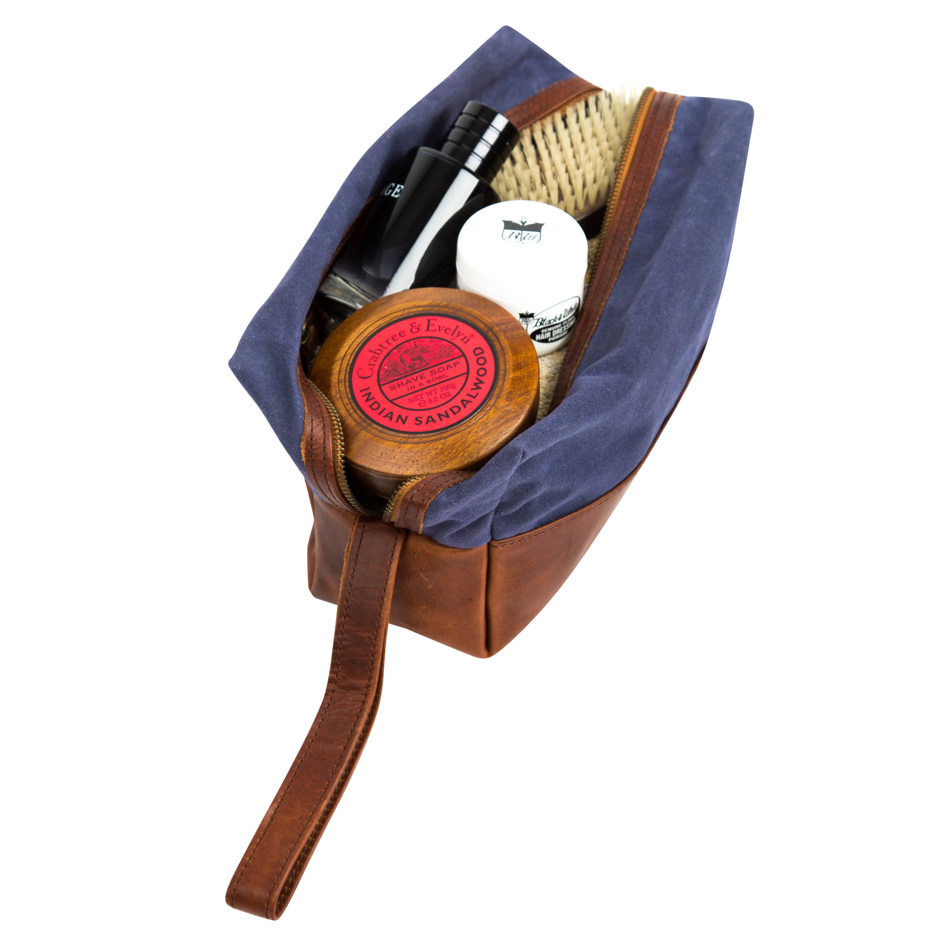 Navy Canvas Dopp Kitt - Image 5