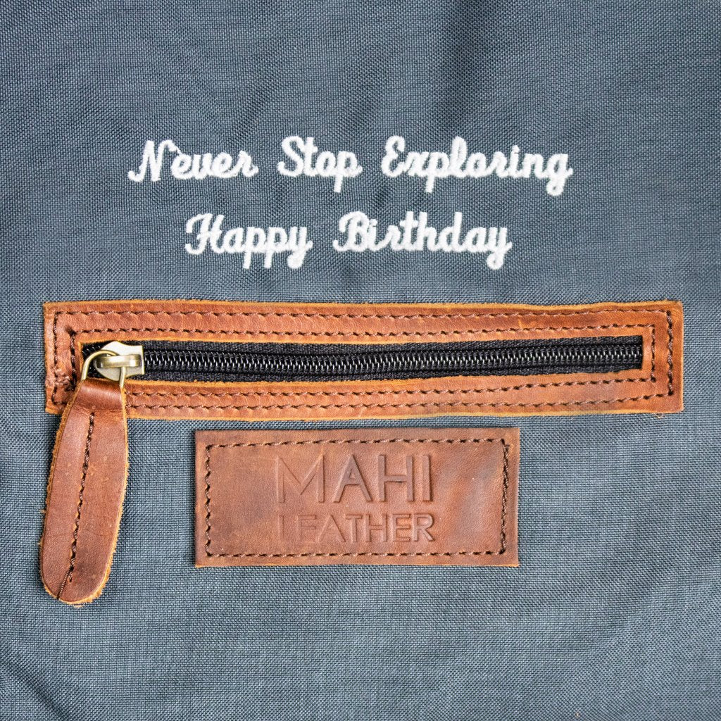 Navy Canvas Dopp Kitt - Image 7