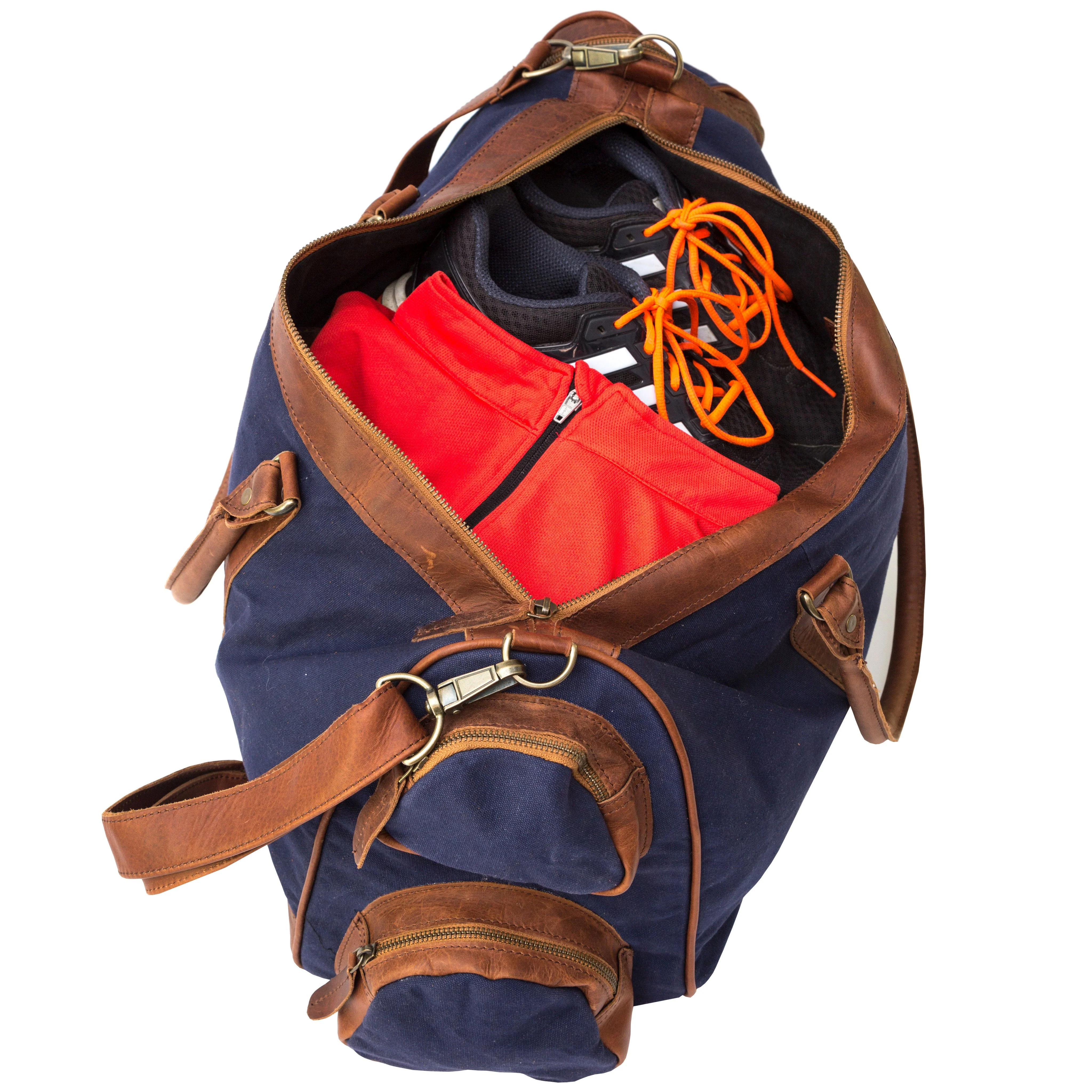 Navy Canvas Bag - Image 6