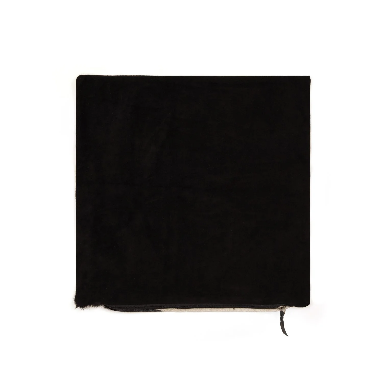 Zebra Print Natural Cowhide Cushion Cover - Image 4